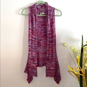 ROXY SLEEVELESS CARDIGAN